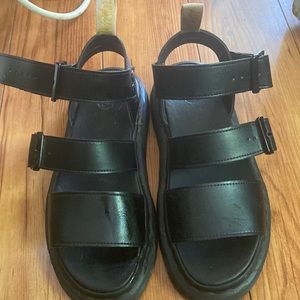 Dr. Martens Vegan Gryphon Gladiator Sandals - Size 7